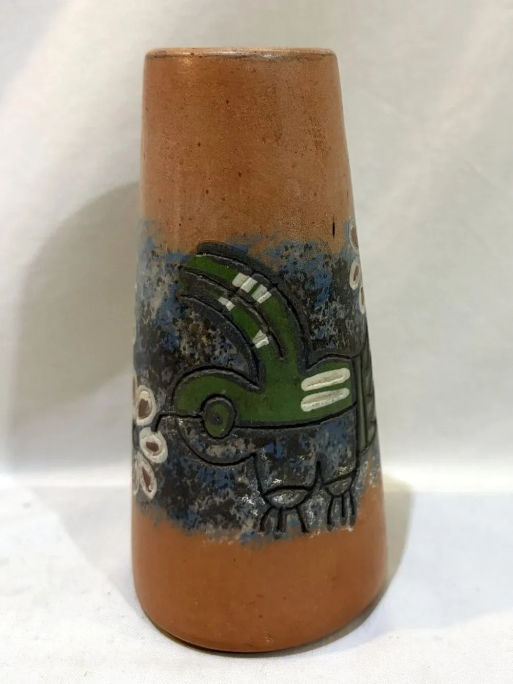 Seminario Urubamba Pottery Vase Cusco Handmade In Peru